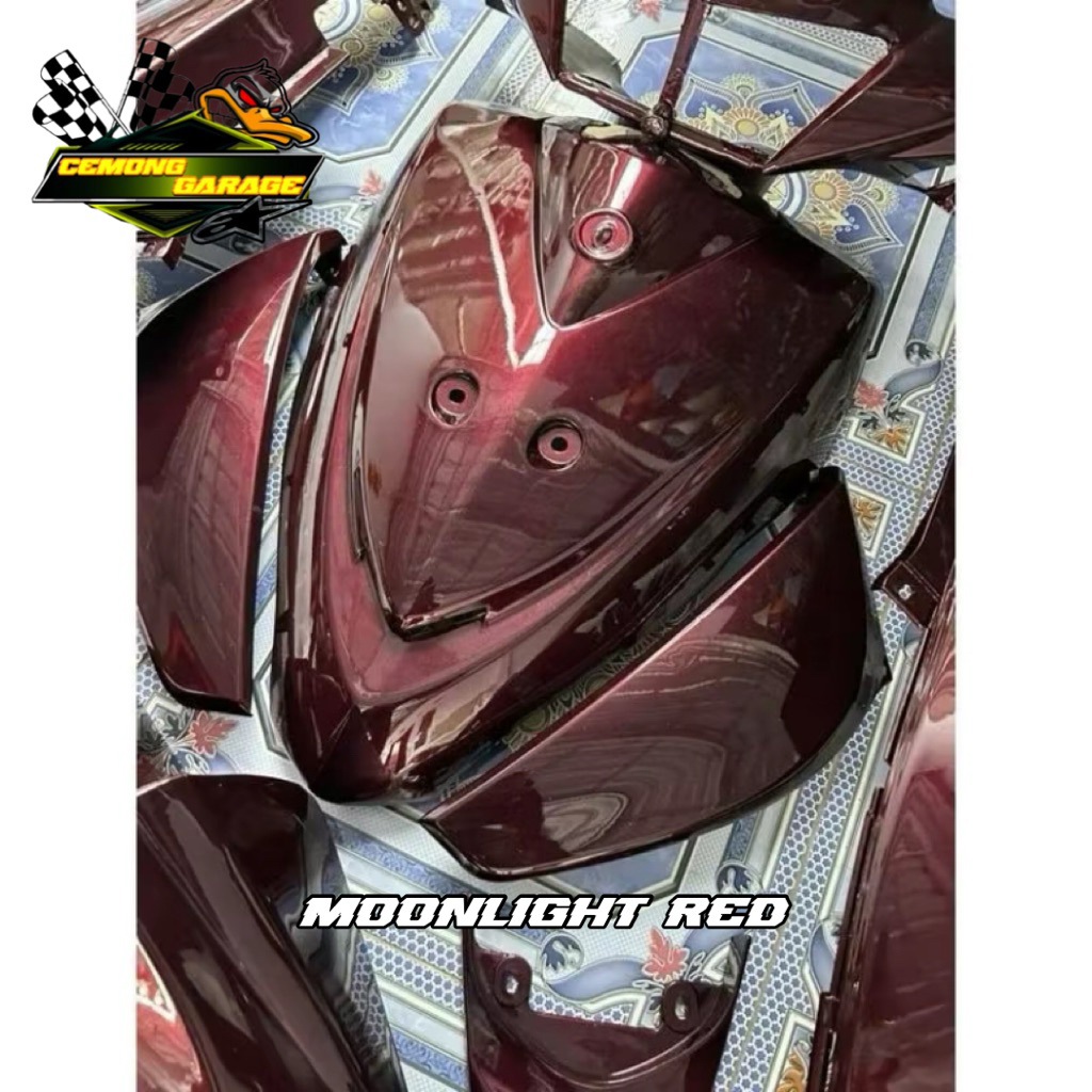 Cover body halus fullset sepeda motor mio j 2012-2014 warna custome
