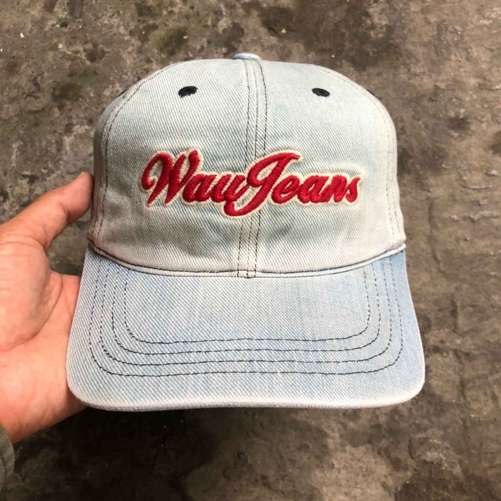 Topi Bekas Second Wau Denim