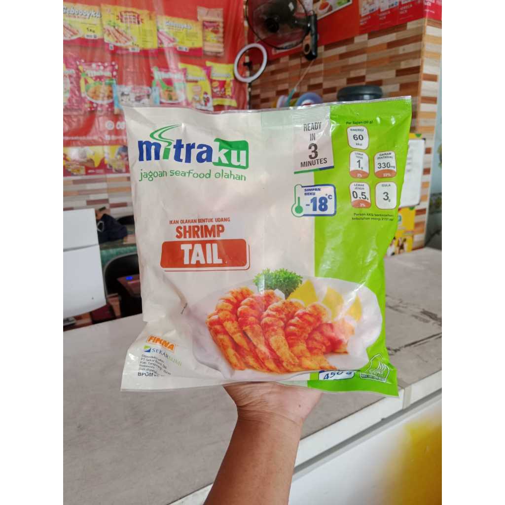 mitraku shrimp tail 450gr