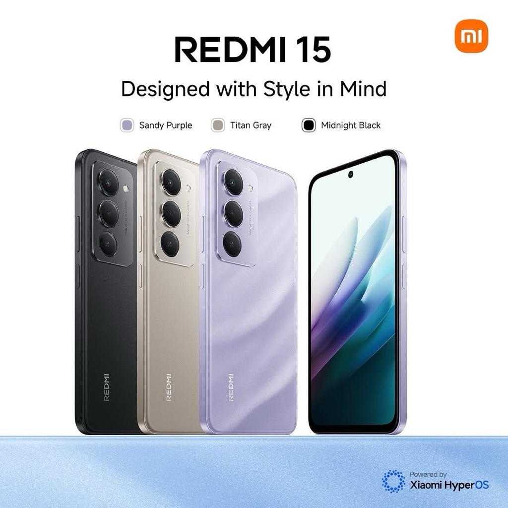 REDMI 15 RAM 8/128