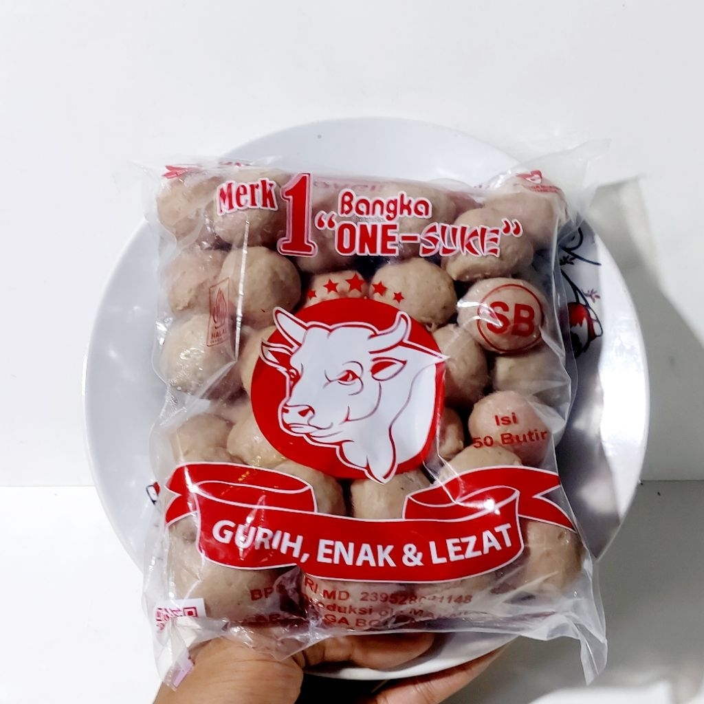 BAKSO RASA SAPI ONE SUKE ISI 50 BUTIR