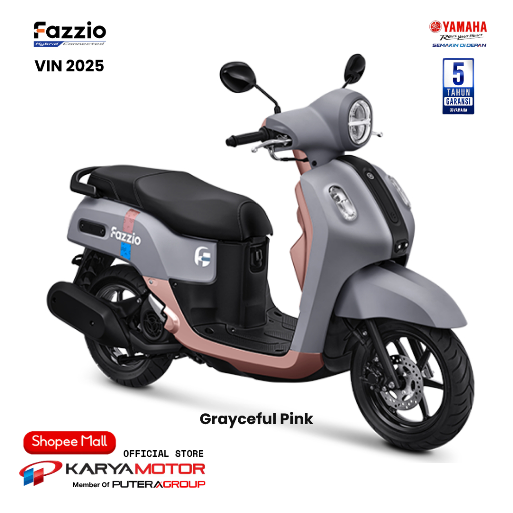 Sepeda Motor Yamaha Fazzio Hybrid 2025