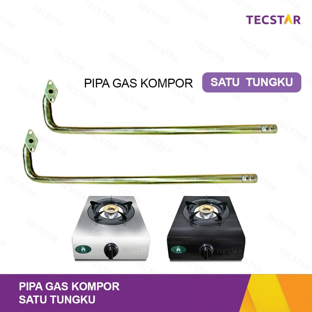 TECSTAR Wide Pipe One Pipa Kompor Satu Tungku Pipa Inlet