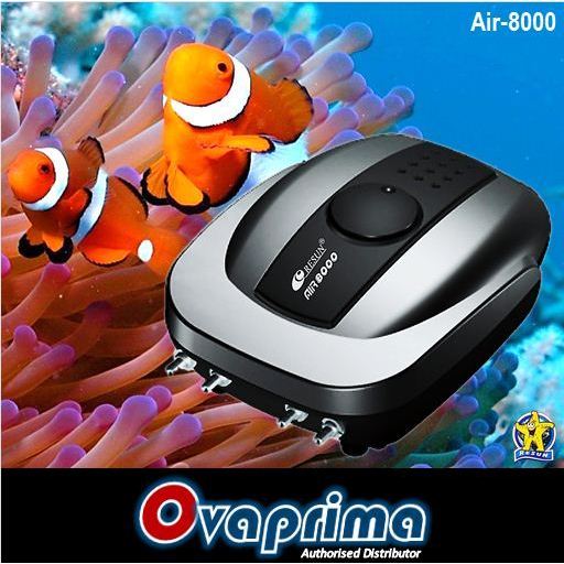Resun Air-8000 Pompa Udara Aerator Aquarium Air Pump Air8000