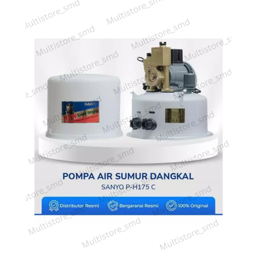 SANYO Pompa Air Sumur Dangkal Otomatis / SANYO PH175C