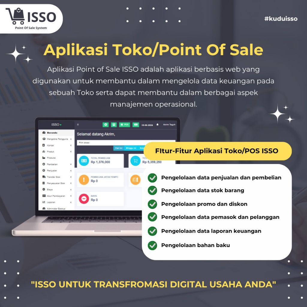 Aplikasi Kasir (POS) ISSO