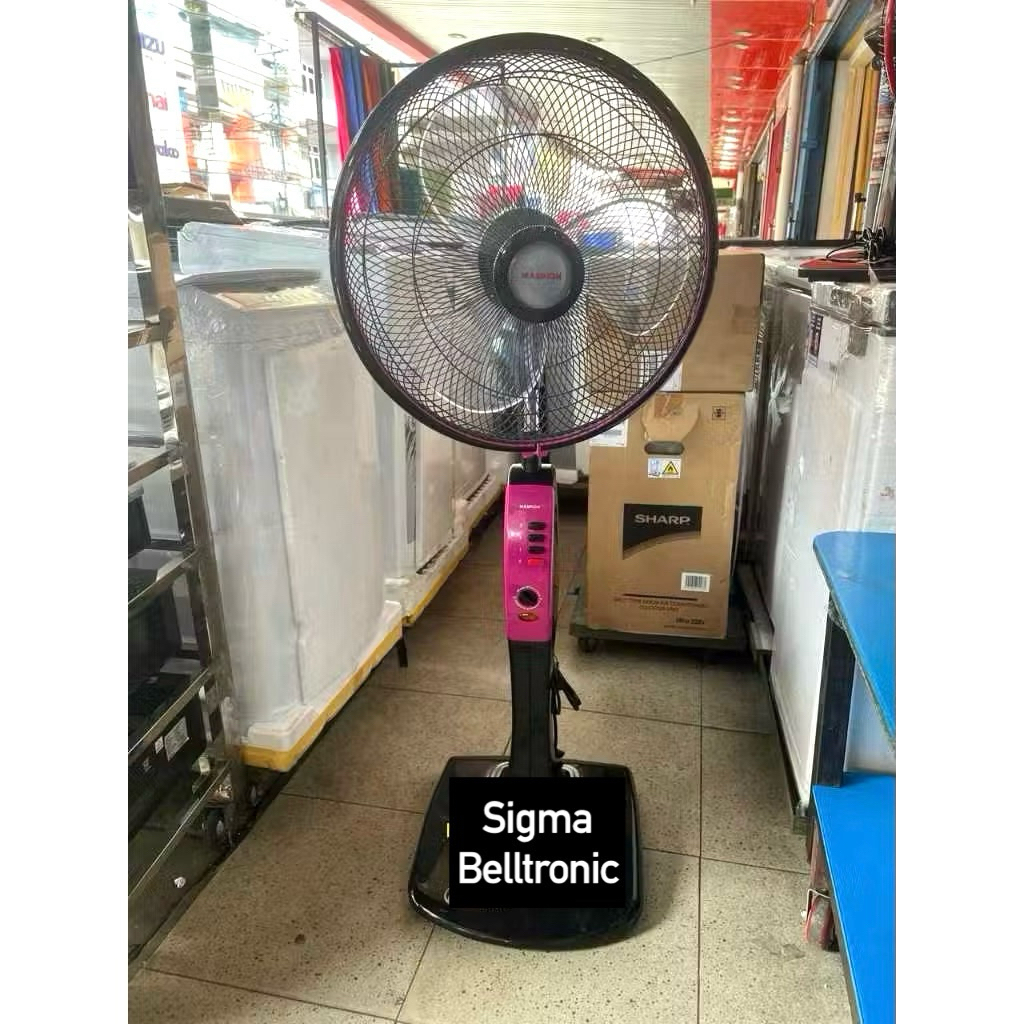 Stand fan 16 inch Maspion F-408 ST Kipas angin berdiri pakai timer