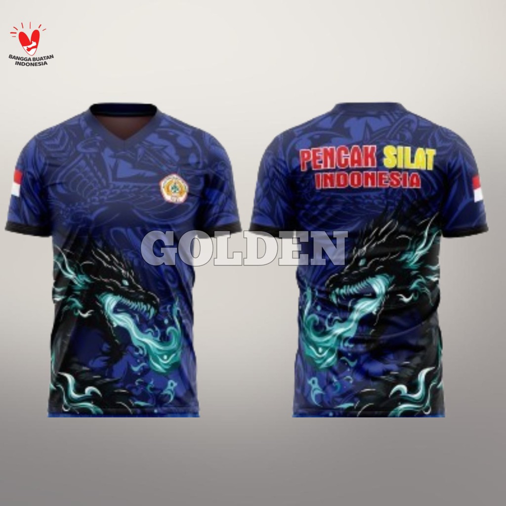 kaos jersey pencak silat printing/baju kaos bela diri pencak silat murah/kaos jersey silat custom