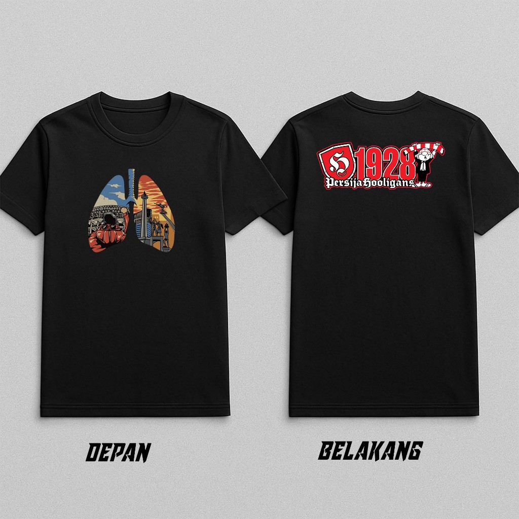 Kaos Suporter Persija Jakarta 1928 persija hooligans