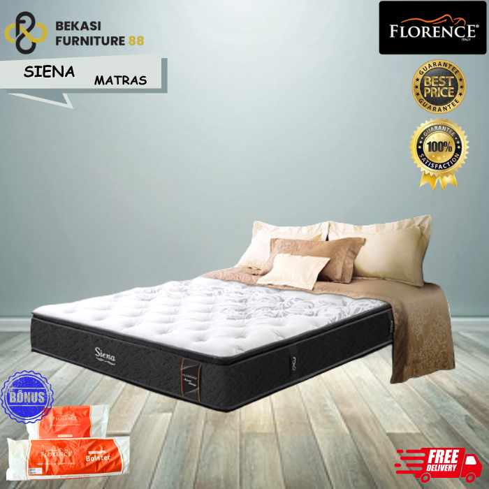 FLORENCE Springbed Hanya Kasur ( Siena ) Mattress Only uk 100,120,160,180,200x200