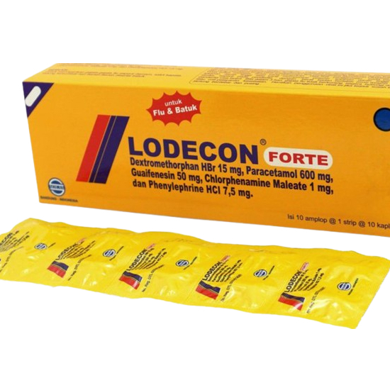 Lodecon Forte 100 Tablet per box