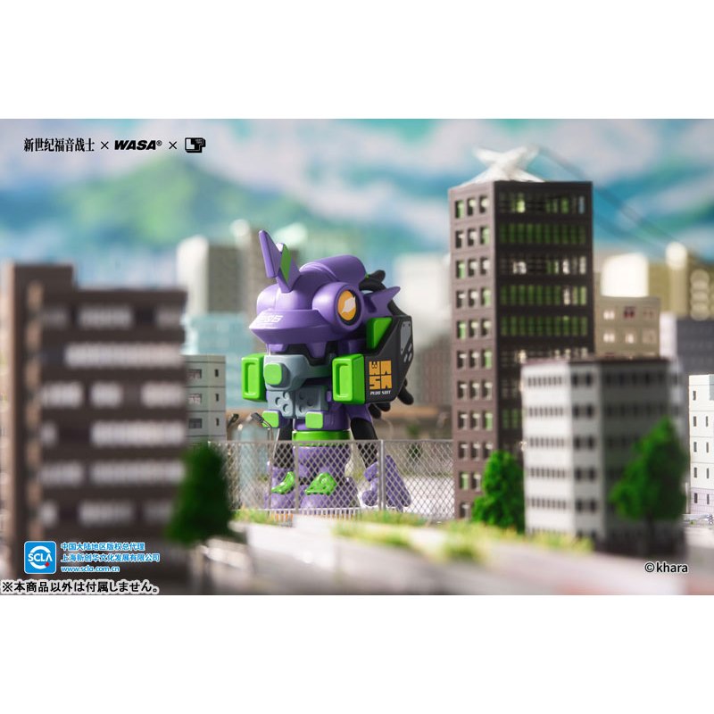 (OPENED EVA-01) Blind Box Evangelion X Wasa X Lucky Toys WUS24004 EVA206 Series Blind Box of 6