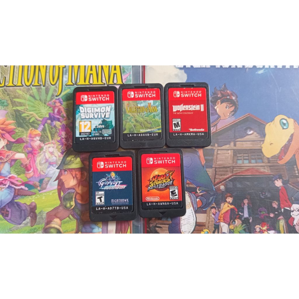 Paket kaset catridge game nintendo switch