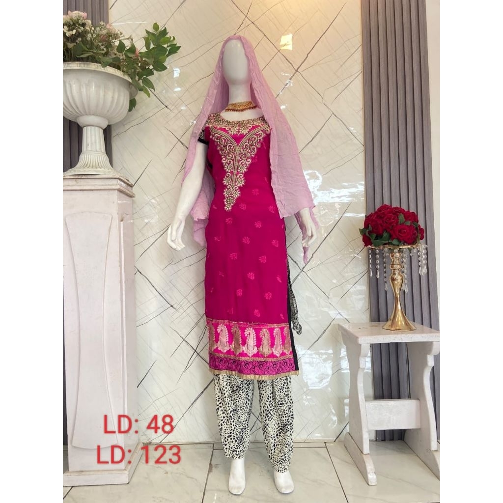 Kurti set PL Magenta