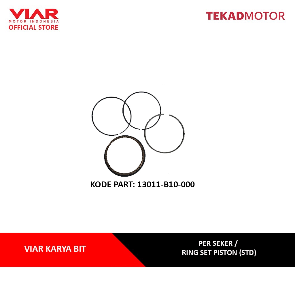 Ring SET Piston STD Viar Karya Bit 13011-B10-000