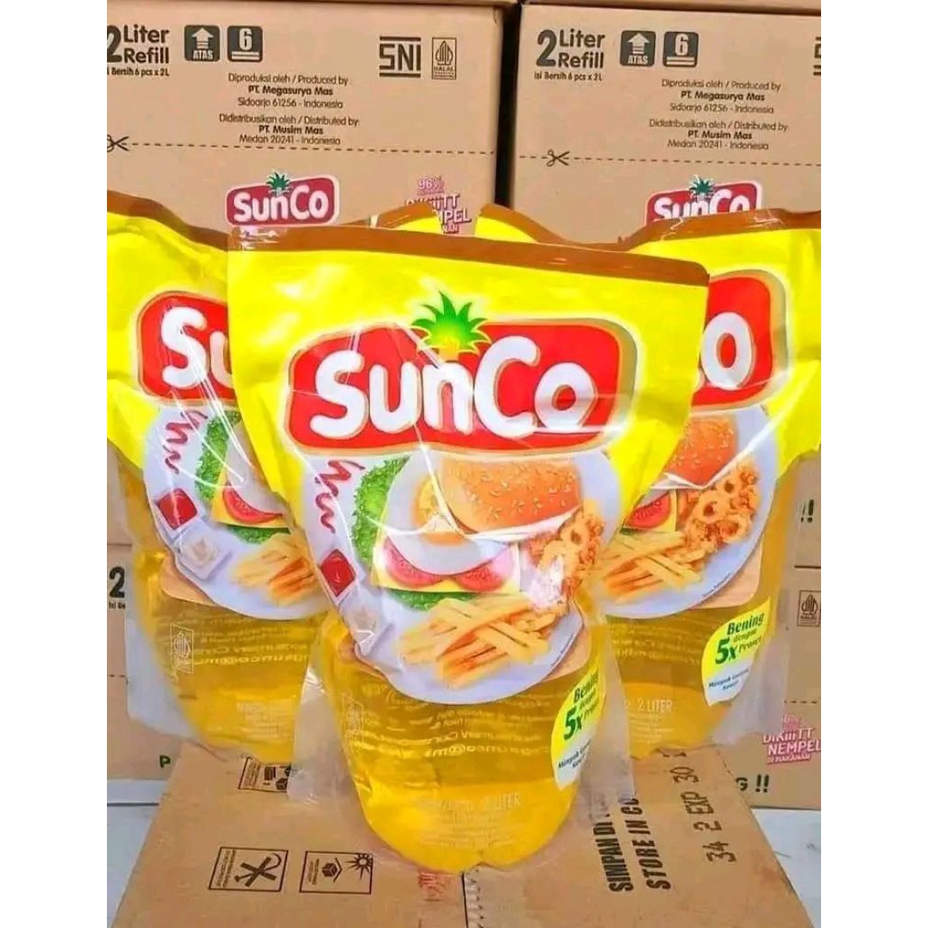 MINYAK GORENG SUNCO 2 LITER/ MINYAK GORENG SUNCO/ SUNCO