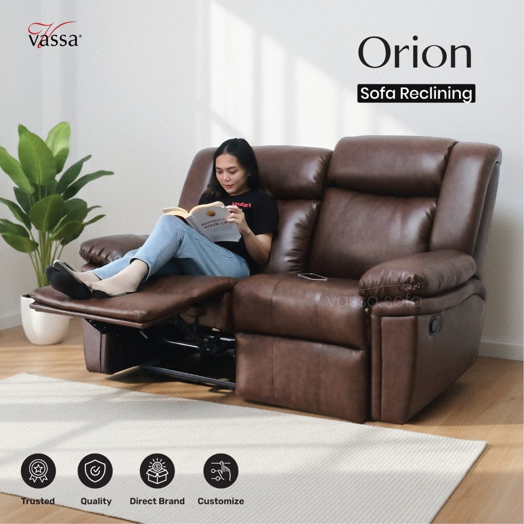Sofa Recliner Orion  / Vassa Sofa Sofa Santai Recliner 2 Seater