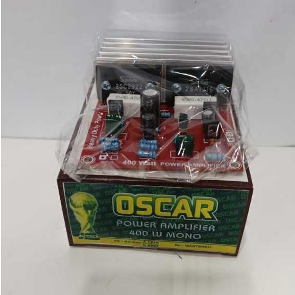 KIT OSCAR  POWER AMLIFIER 400 W MONO SJ