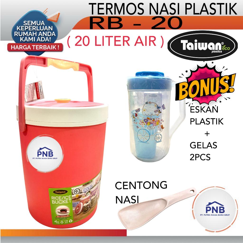 Termos Nasi Tempat Nasi / Es Rice Ice Bucket Taiwan 20 Liter (AIR)