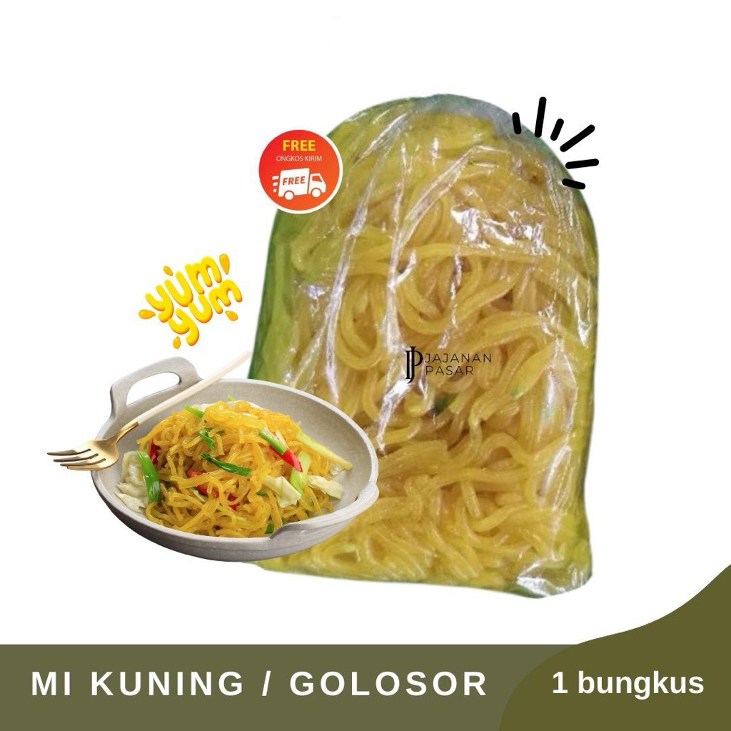 Mie Golosor / Mie Kuning 1 Bungkus