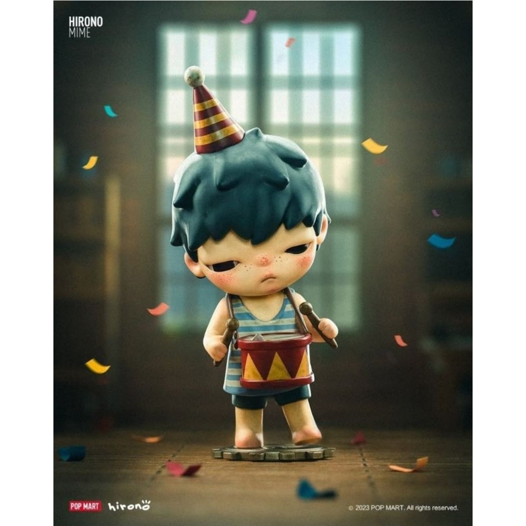 Pop Mart Hirono Echo - Eaten Staying Up Mime Unspoken Fool Popmart