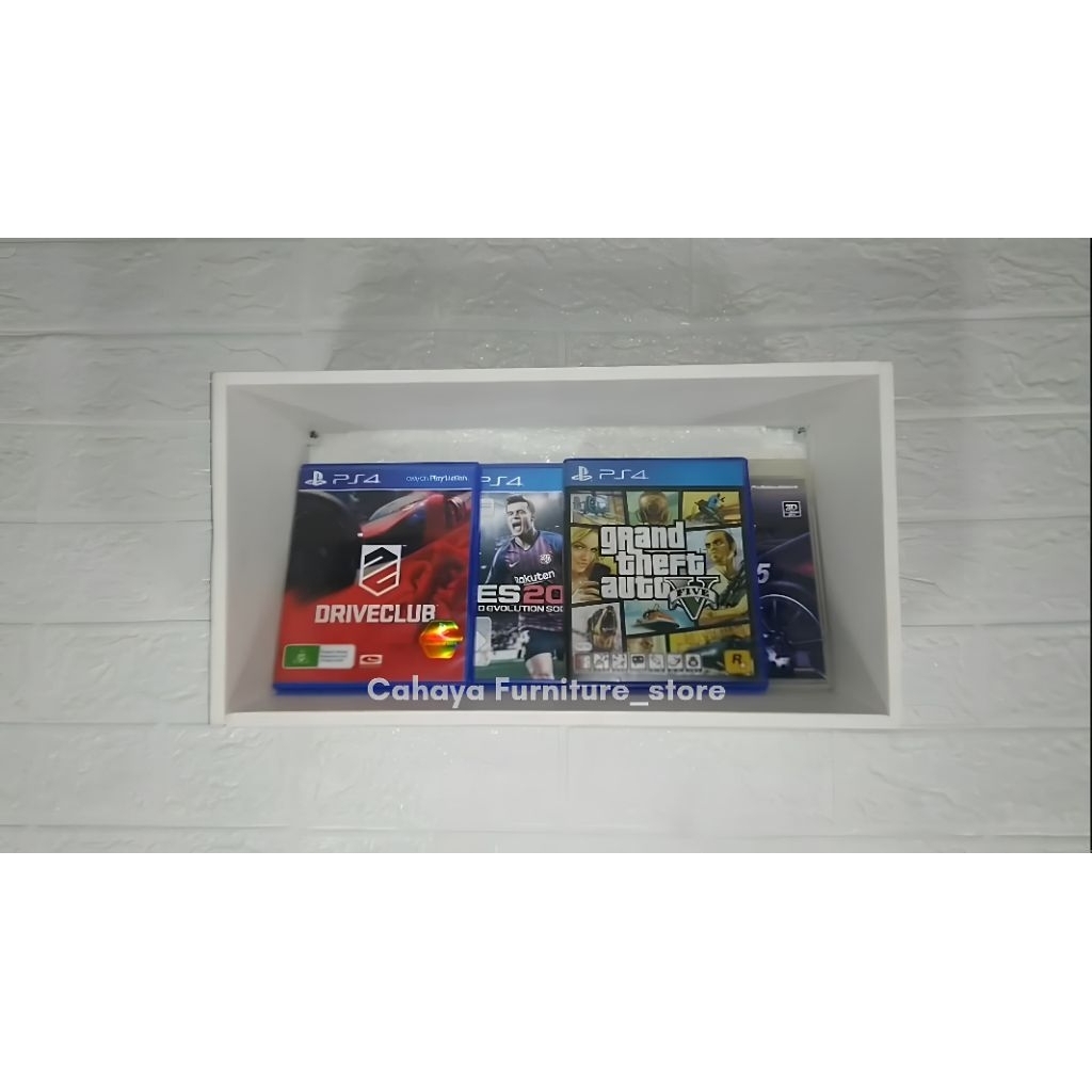 Rak Tempat penyimpanan Kaset PS4 PS5