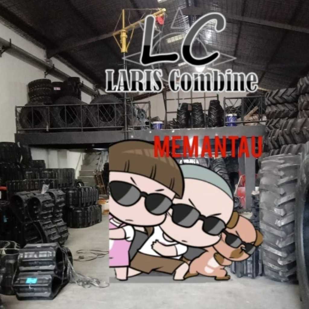 Crawler / Rubber Track / Ban untuk Combine Harvester/ Alat Panen Padi