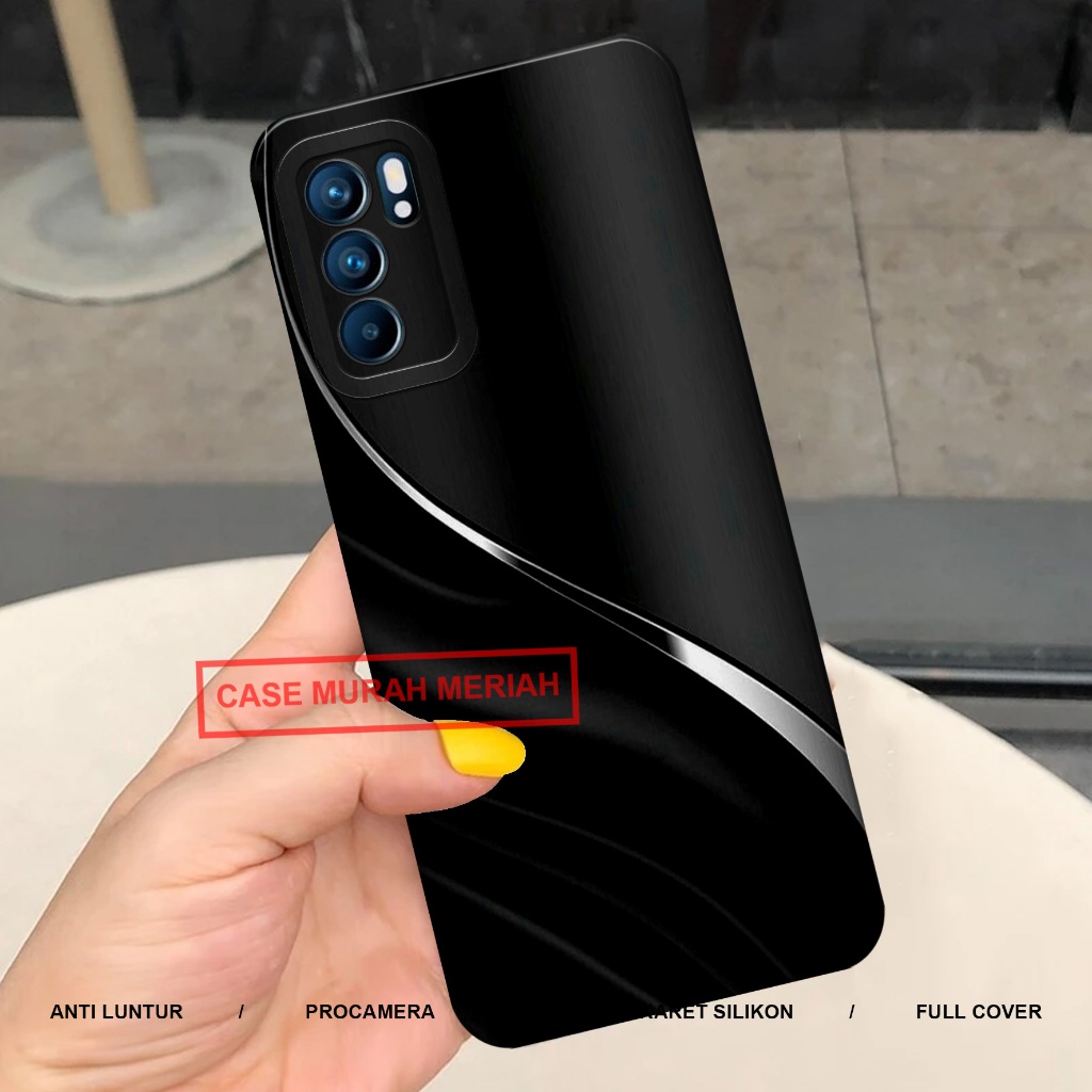 Case Oppo Reno 6 - Casing Hp Oppo Reno 6 Softcase Silikon Procamera - Softcase Oppo Reno 6 - Silikon