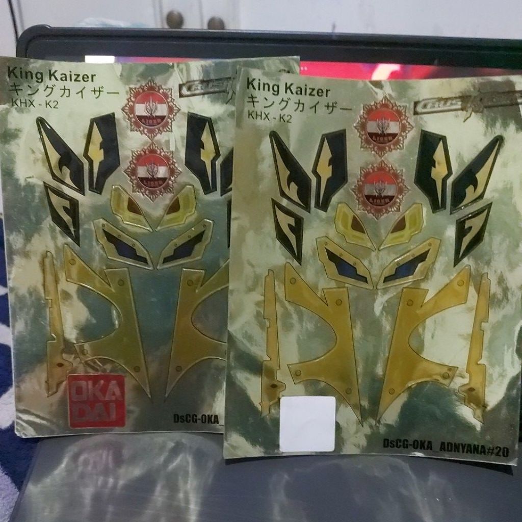 Crush Gear Decal chrome King Kaizer