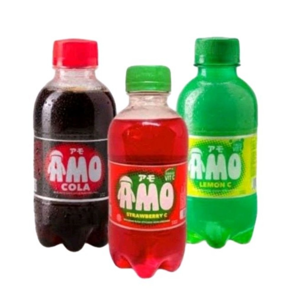 AMO SPARK CSD MINUMAN SODA BERKARBONASI COLA NETTO 200 ML