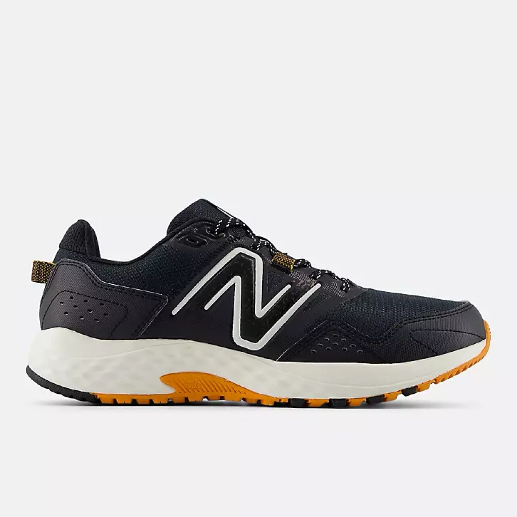 SEPATU TRAIL RUNNING NEW BALANCE 410 V8 Black/Orange MT410CO8 ORIGINAL 100%
