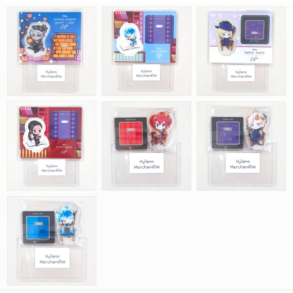 Twisted Wonderland Cafe Chibi Acrylic Standee