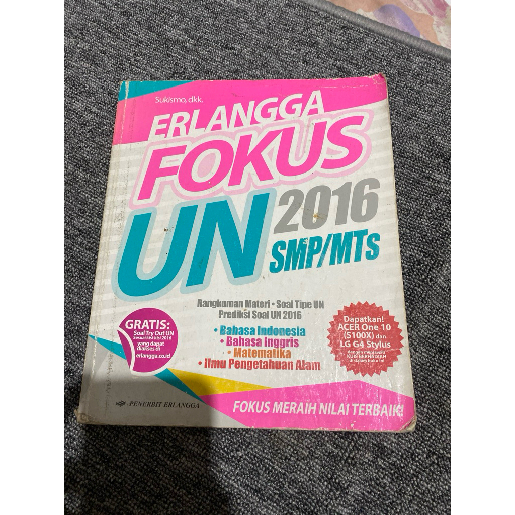 Erlangga fokus un 2016 smp