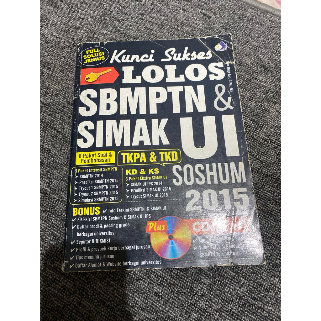 Kunci sukses lolos sbmptn & simak ui soshum 2015