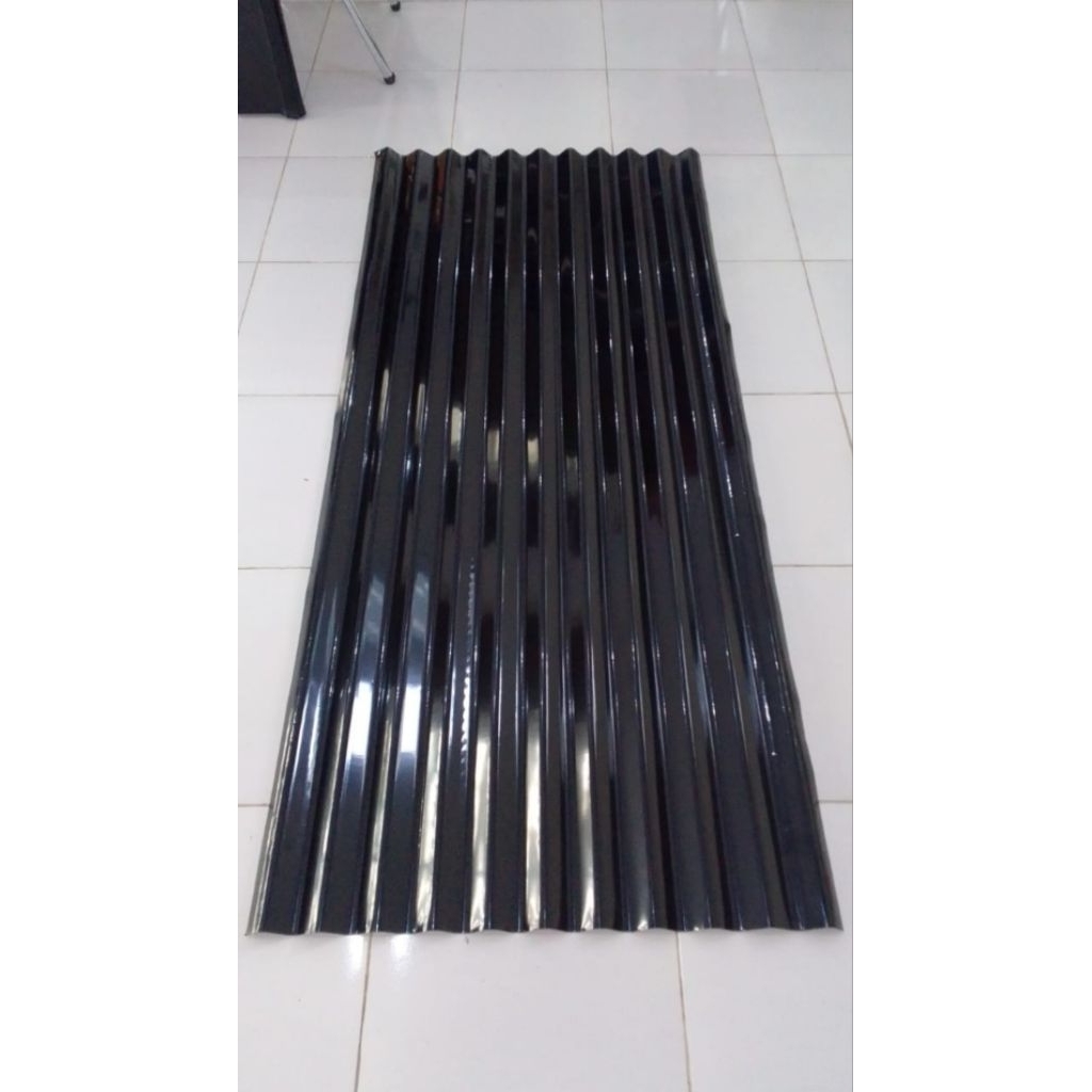 ATAP SENG GELOMBANG WARNA HITAM, MAROON, BIRU, COKLAT MREK KINGKONG TEBAL 0.20, 0,25, 0,30 (PENGIRIM