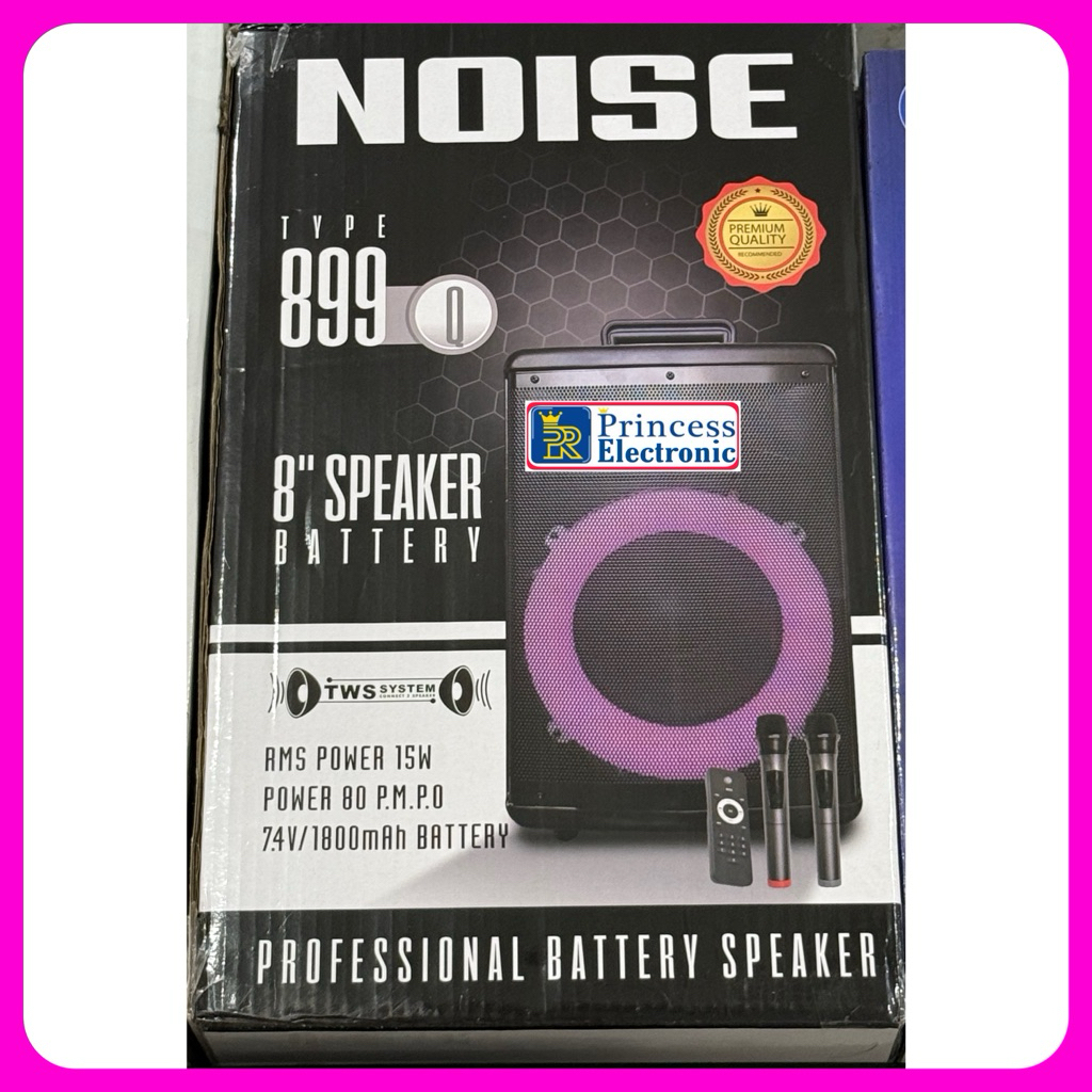 Speaker Portable Wireless NOISE 899 Q 8 inch Bluetooth
