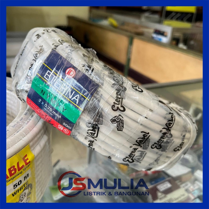 KABEL ETERNA NYMHY 2x0.75 ECER METERAN SERABUT