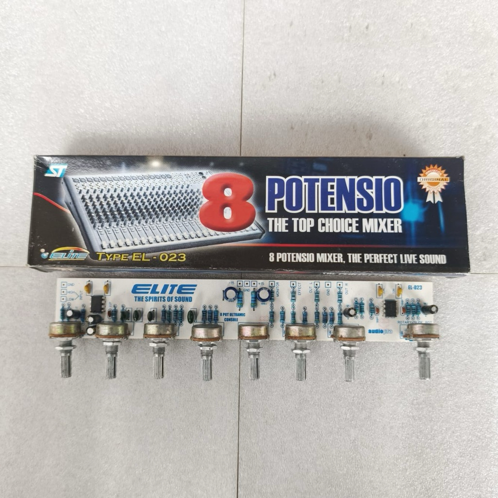 KIT Mixer 8 Potensio Elite 023