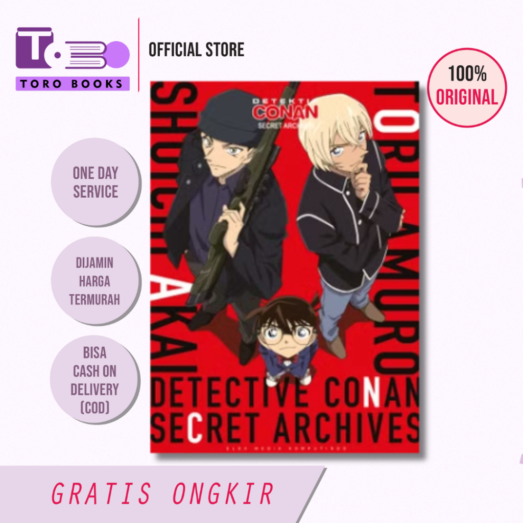 Detektif Conan Secret Archives 02 Shuichi Akai & Toru Amuro - Aoyama Gosho