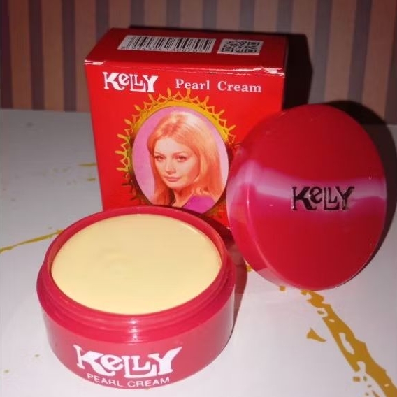 KeLLY pearl Cream whitening Original BPOM 15gr
