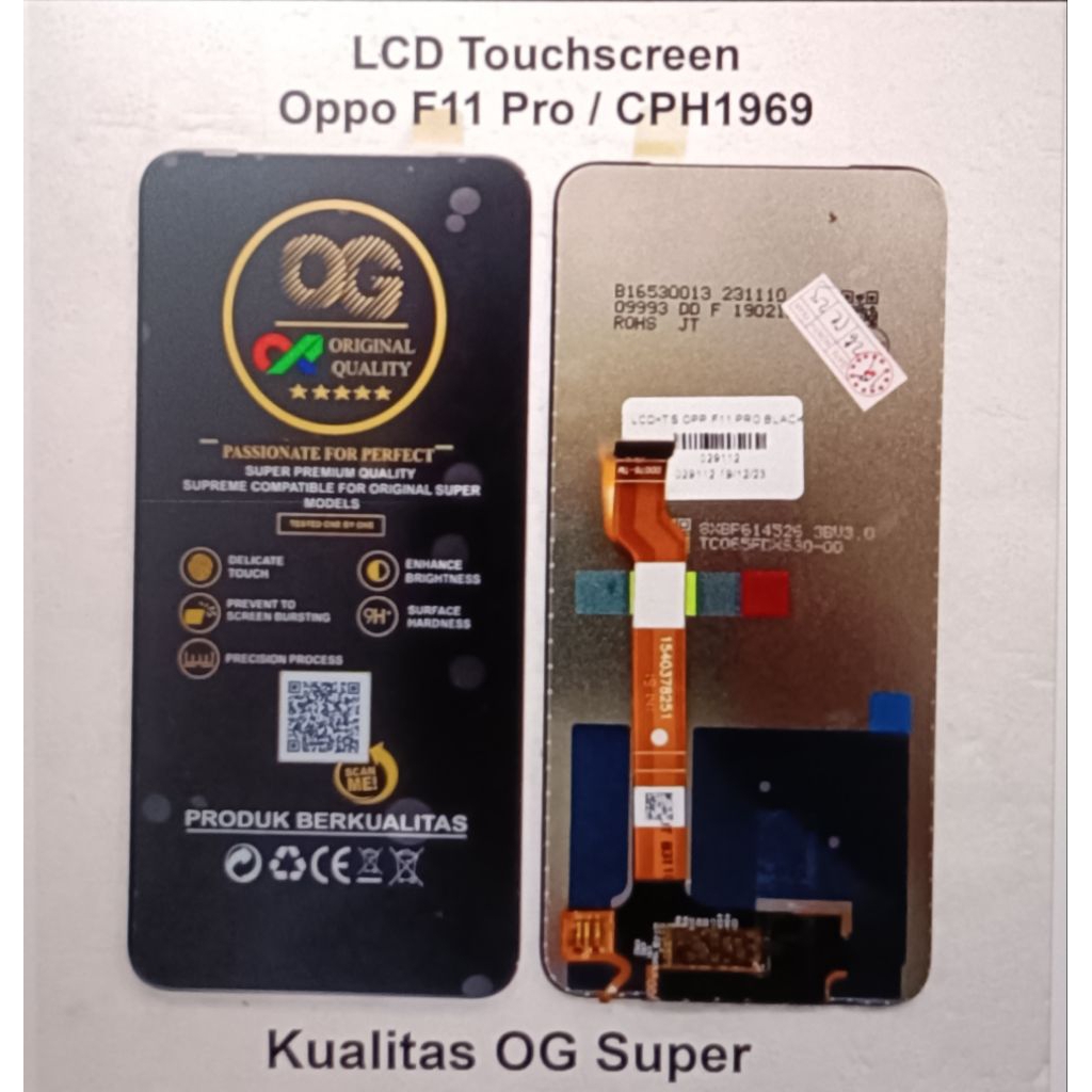 LCD TOUCHSCREEN OPPO F11 PRO / CPH1969