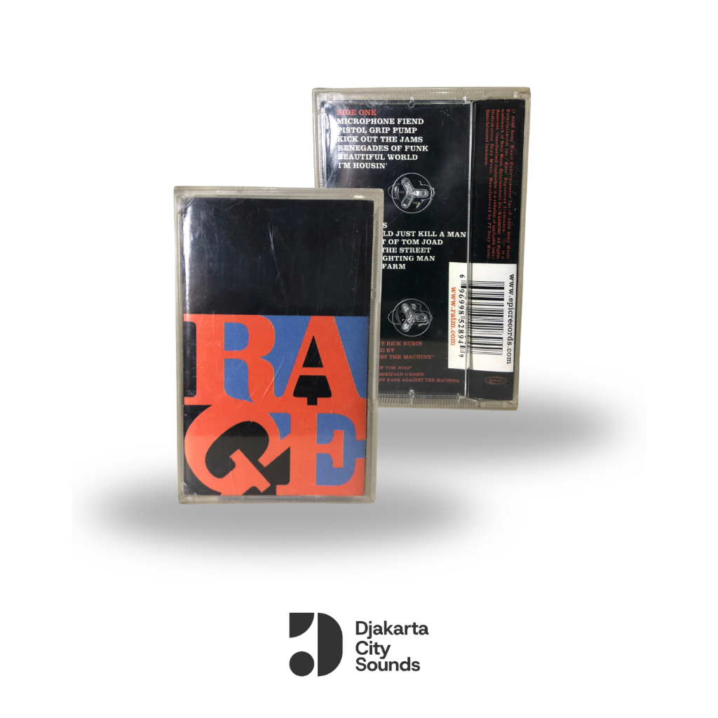 Kaset Pita Rage Against The Machine (RATM) - Renegades