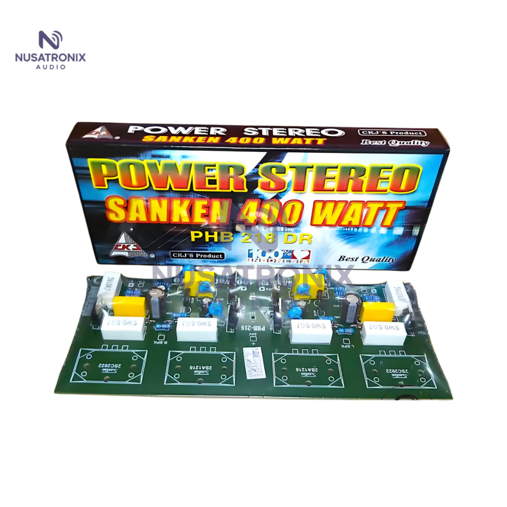 KIT CKJ POWER STEREO SANKEN 400 WATT