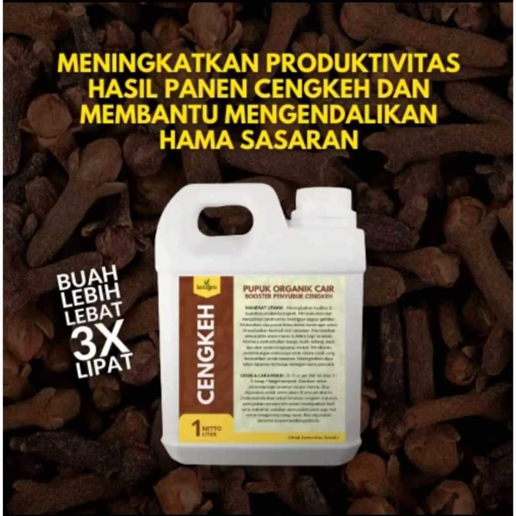 COD Pupuk Organik Cair Cengkeh / Booster Cengkeh / Nutrisi Cengkeh / POC Cengkeh Kemasan 1 Liter