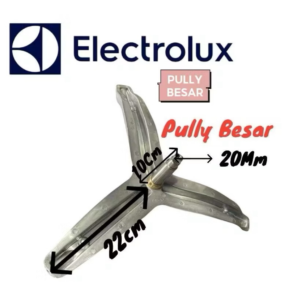 Segitiga Spider Drum Mesin Cuci Front Loading Elextrolux EWF10847 EWF-10847 Original