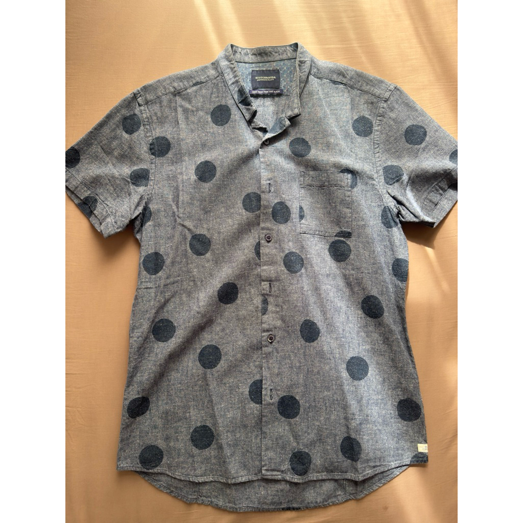 Kemeja Biru Scotch&Soda