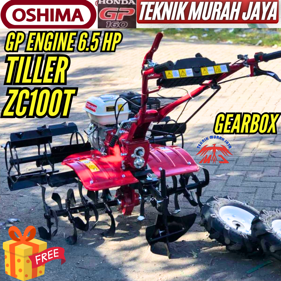 HONDA OSHIMA ZC100T GEARBOX Mesin Bajak Mini Tiller Mesin Mini Cultivator Traktor Bensin Bajak Sawah