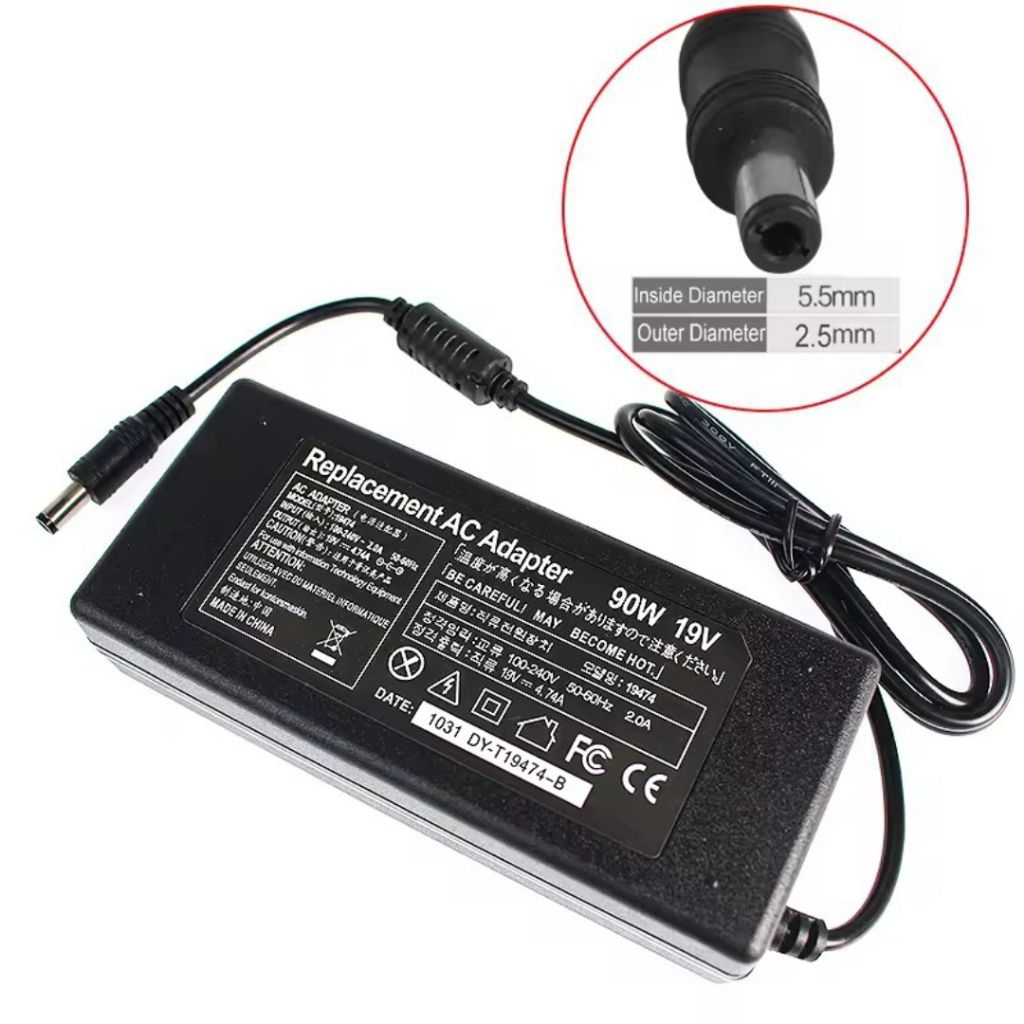 Adaptor Charger ADVAN One PC All-In-One AMD Ryzen 5 3500U 19V 4.74A 90W PC AIO ADVAN