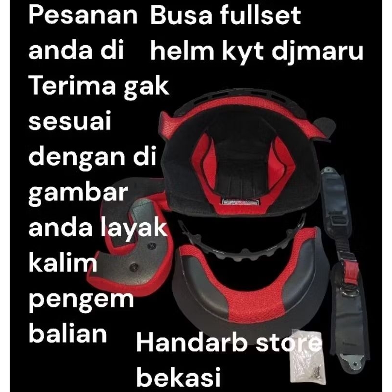 busa helm kyt original 100% asli