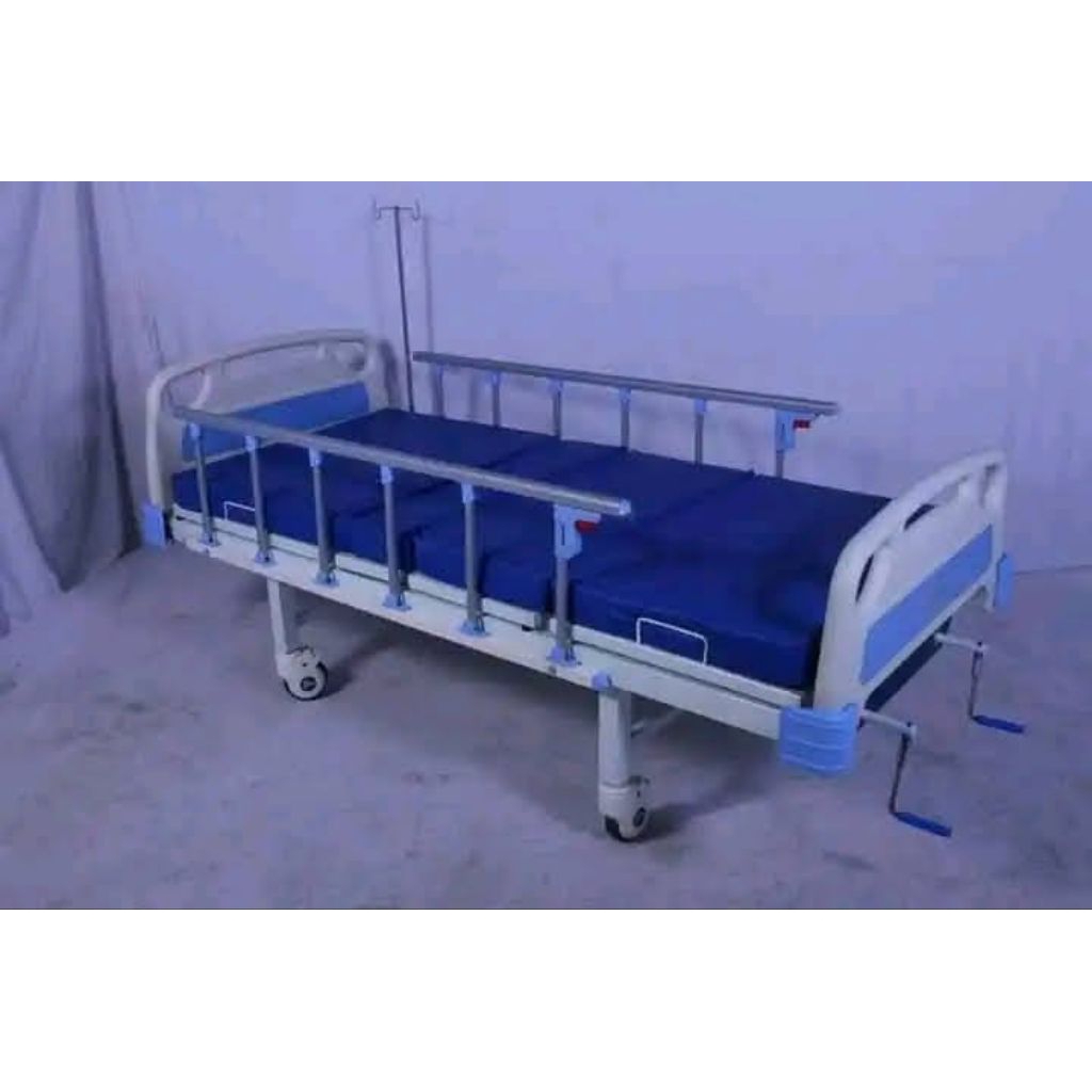 bed pasien 2 crank/ranjang pasien 2 crank/tempat tidur pasien